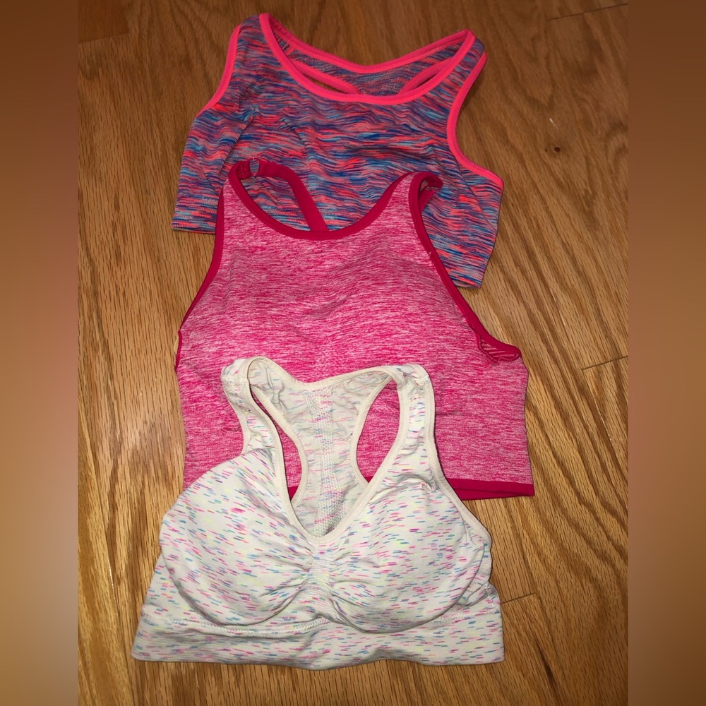 SPORTS BRA TOPS SZ. S (set of 3)!!